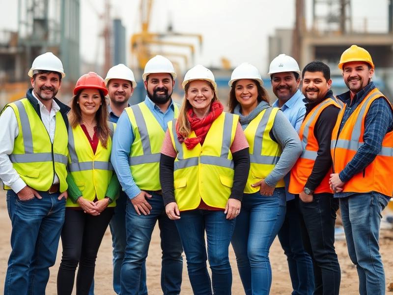 Xandor Forge Co. construction team
